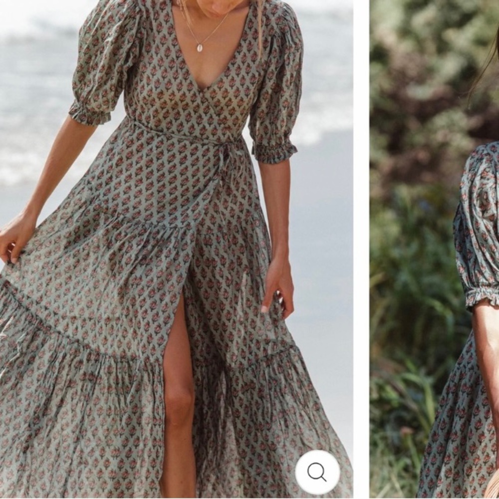 *IMPERFECT* Zuri wrap dress